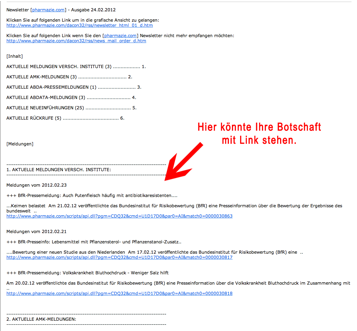Werben in der Pharma Branche